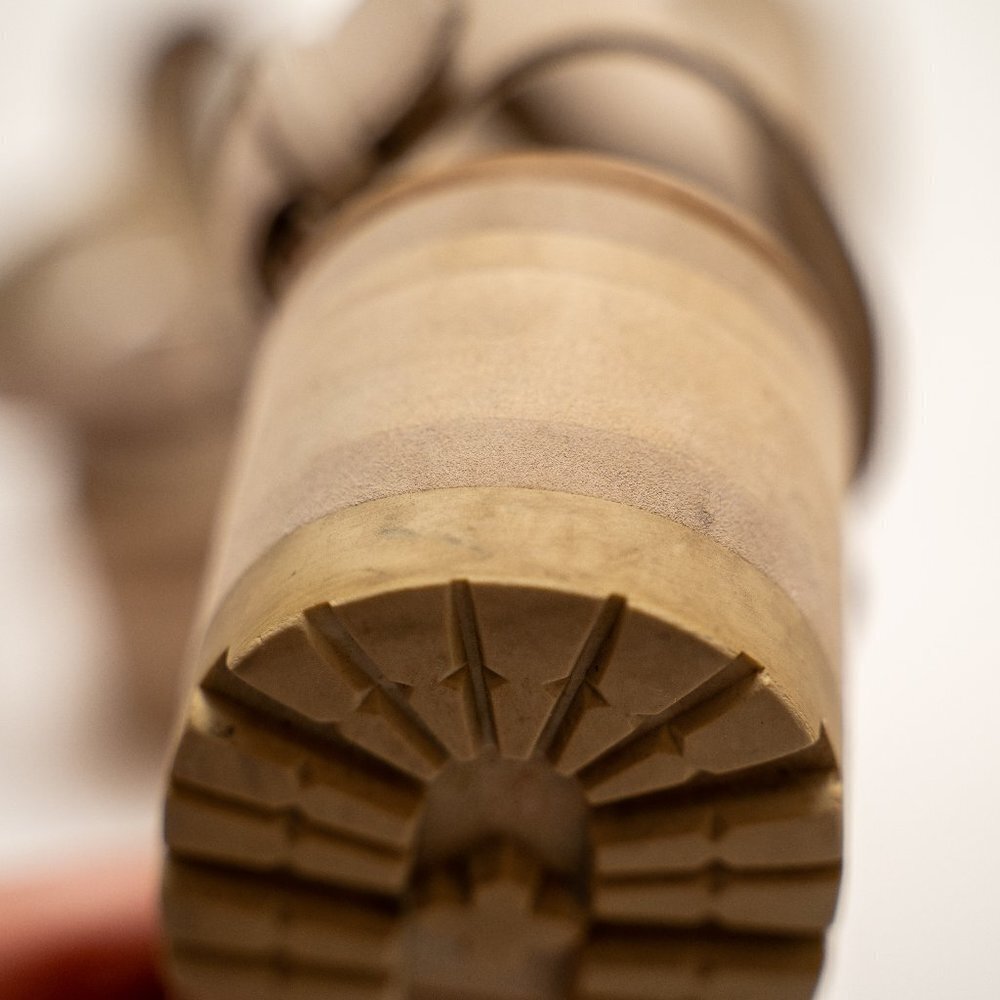 TIMBERLAND Suede Stacked Heel Sandals - Picture 8 of 11